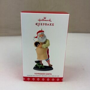 Hallmark 2017 Toy Maker Santa Ornament Remote‎ Control Car #18 in Series